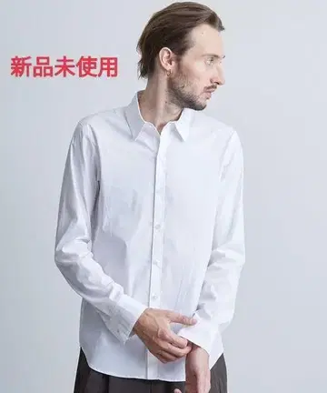 새상품 ATTACHMENT 19SS 스트레치 브로드 레귤러 칼라 셔츠
