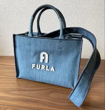 FURLA 훌라 데님 토트백 2way