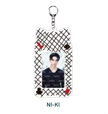당일 발송 ENHYPEN 니키 스타디움 투어 고양이 모양 포토 카드 홀더