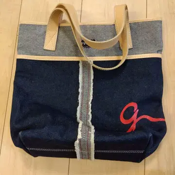 GUESS 데님 토트백