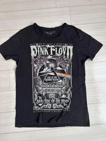 PINKFLOYD 핑크 플로이드 밴드 티셔츠 구제 의류