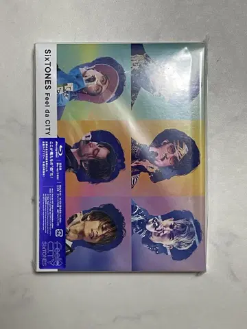 SixTONES Feel da CITY Blu-ray 초회반