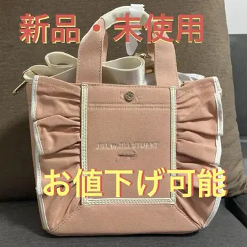 JILL by JILL STUART 프레임 프릴 토트 프릴 토트