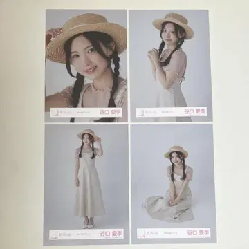사쿠라자카46 사쿠라자카 타니구치 아이리 브로마이드 밀짚모자 컴플리트