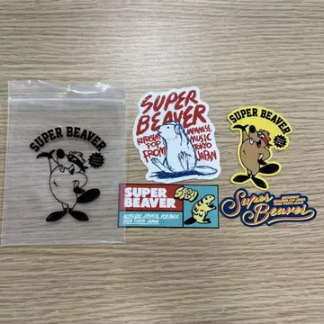SUPERBEAVER 스티커 세트