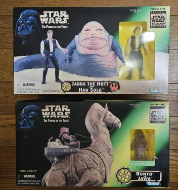 자바 더 햇 한 솔로 피규어와 론트 with 자와