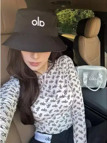 Alo yoga 프린트 탑 UV 컷 긴팔 여성용 통기성 S
