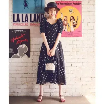 31sonsdemode 도트 원피스