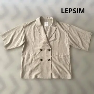 LEPSIM 린넨라이크 테일러드 재킷