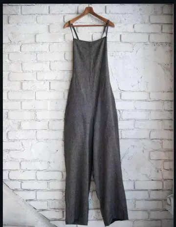 blurhms / Silk Linen Apron-Overalls