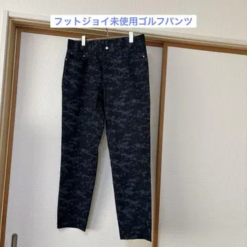 새상품급 풋조이 골프 팬츠 카모 패턴