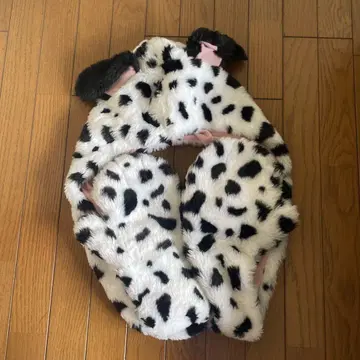 101마리 달마시안 머플러 캡