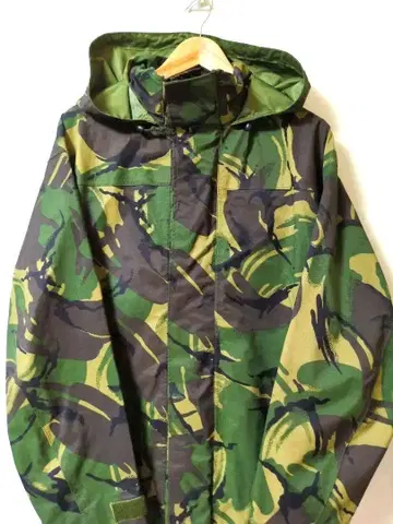 카모플라쥬 후드 부착 마운틴 후드티 군용 우드랜드 카모 밀리터리