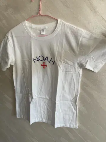 NOAH 로고 T셔츠 화이트