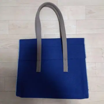 구라시키 캔버스 네이비 토트백