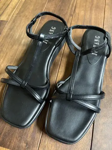 JIHYANG 치향 샌들 블랙 L 사이즈