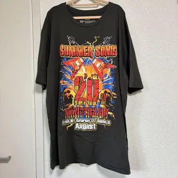SUMMER SONIC 2019 티셔츠 20주년 XXL
