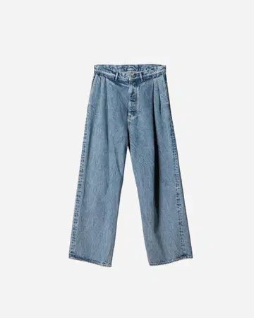 SUBLATIONS 2TUCK WIDE DENIM PANTS