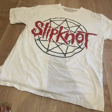 Slipknot 로고 T셔츠 화이트