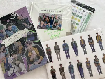 BTS DECO KIT 데코 키트 DECO BOOK & NOTE 세트