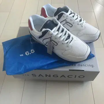 새상품 SANGACIO 스니커즈 24.5cm 트리코롤