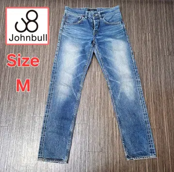Johnbull  데님 청바지 버튼 플라이 M