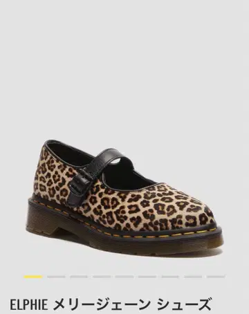 Dr.Martens 메리제인 슈즈 레오파드