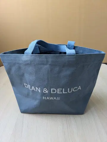 미사용 새상품 DEAN & DELUCA 하와이 토트백 S 블루