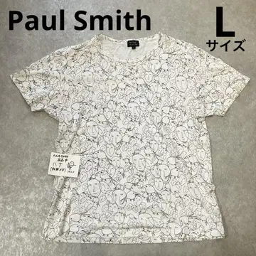 Paul Smith 올 패턴 반팔 티셔츠, L 사이즈