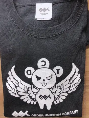 와루쿠마 T셔츠 블랙 L 사이즈