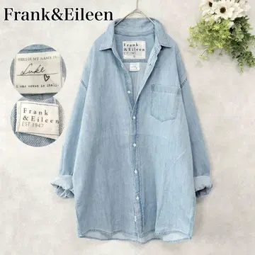 프랭크앤아이린 프랭크 루크 데님 셔츠 M