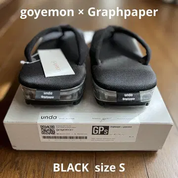 새상품 goyemon unda x Graphpaper SETTA 블랙 S