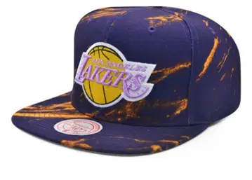 미사용 새상품 Mitchell&Ness 레이커스 LAKERS 캡 레어