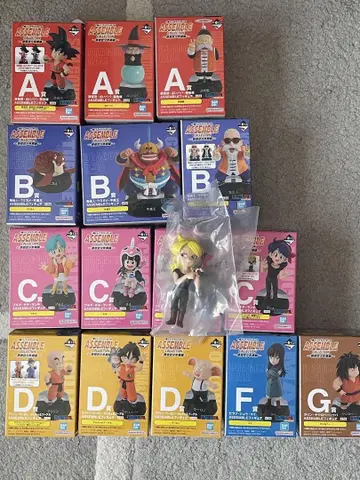 드래곤볼 ASSEMBLE collection ABCDFG 세트
