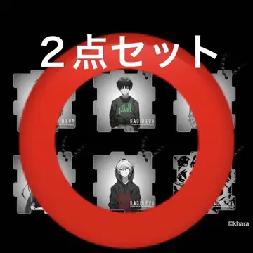 에반게리온 RADIO EVA 가챠 파 신지 & 나기사 카오루 2세트