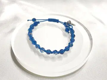 스와로브스키 Swarovski 크리스탈 팔찌 블루 고급