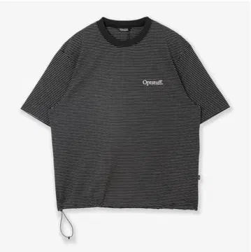 Optstuff DrawstringBorderT-Shirt Black L