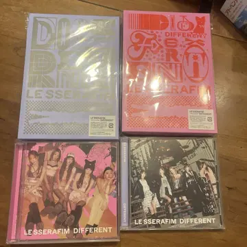 Le Sserafim different 4 형태 세트