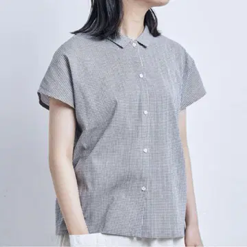 나카가와 마사시치 상점 타카시마 치지미 프리 셔츠