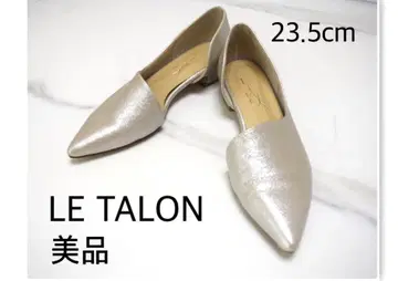새상품급 LE TALON 스틸레토 사이드 오픈 23.5