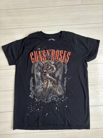 GUNS N' ROSES 건즈 앤 로지스 밴드 티셔츠 구제 의류