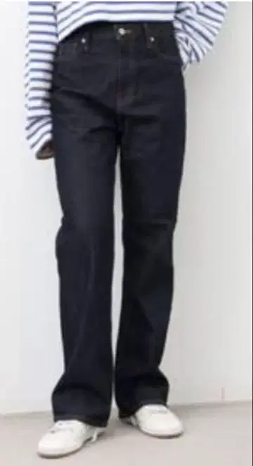 인디고 스트레이트 데님