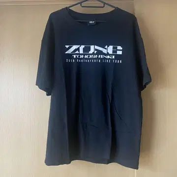 동방신기 투어 T셔츠 ZONE