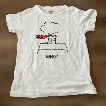PEANUTS 스누피 티셔츠 반팔