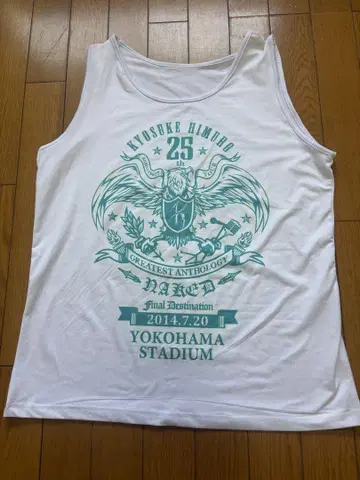 히무로 쿄스케 25th Anniversary TOUR 미착용 탱크탑
