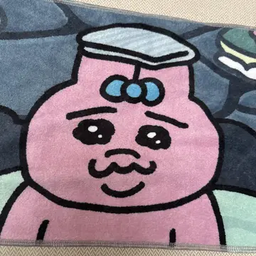 오빤츄 라쿠스파 콜라보 한정 머플러 타월