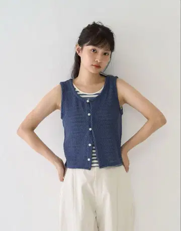 시착만 한 상품 Bargiee COMPACT KNIT VEST
