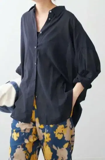 Spick & Span 시어 카슈쿨 셔츠