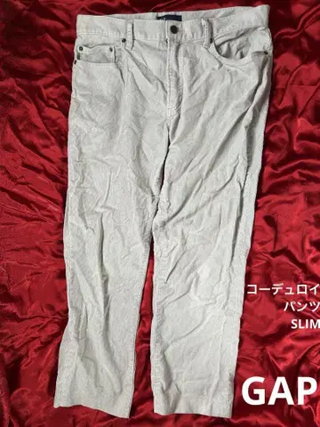 GAP 갭 DENIM 라이트 그레이 팬츠 코듀로이
