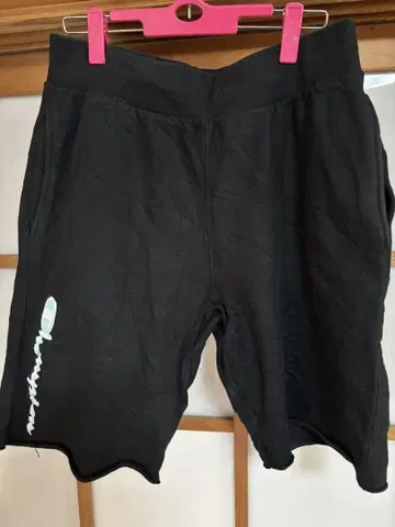 Champion 블랙 숏팬츠